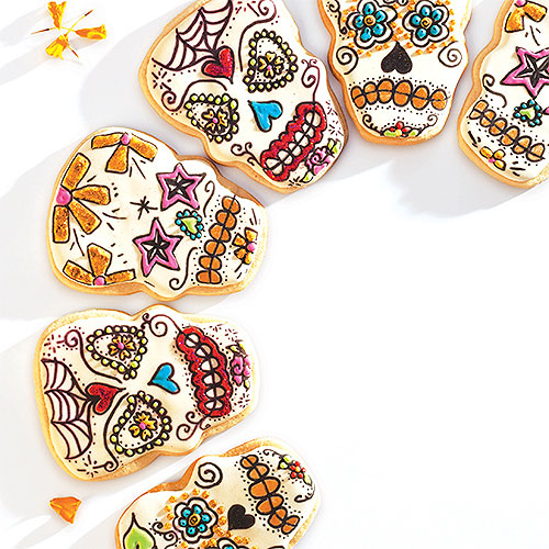 Globetrotting Mommy - Day of the Dead Cookies