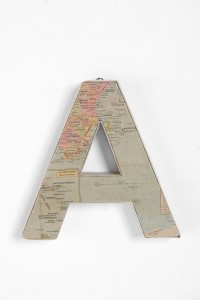 Globetrotting Mommy - A map letter