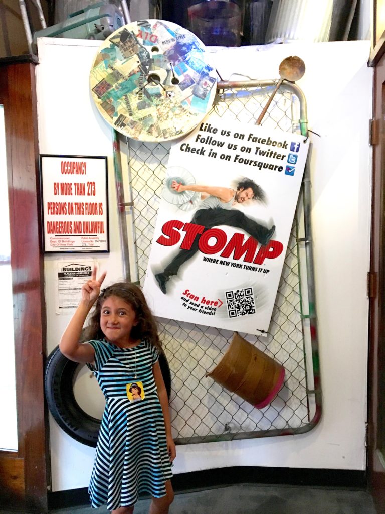 Stomp is a favorite off-Broadway show for kids of all ages.