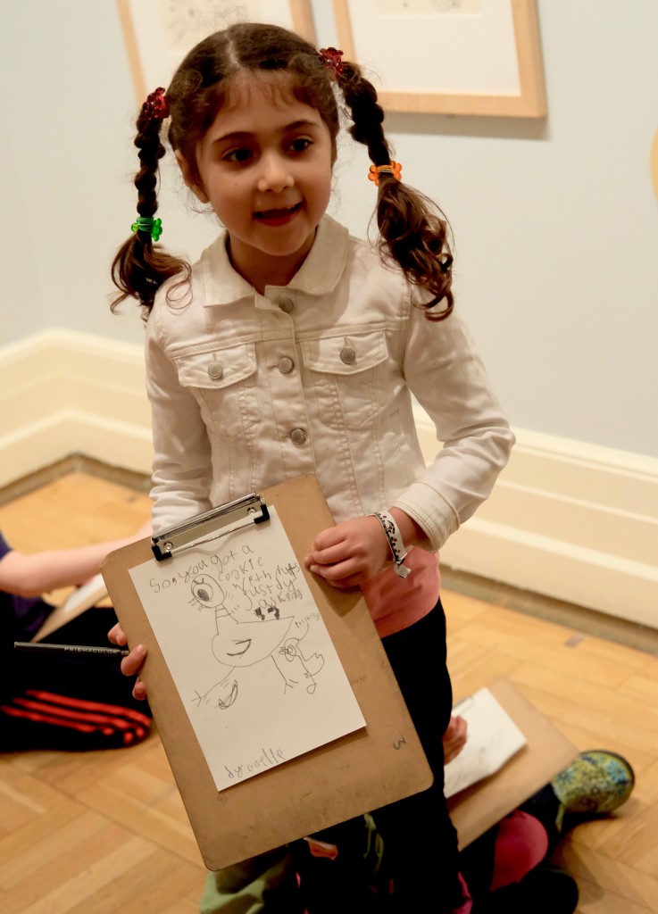 Don't miss the sketching tours at The Art and Whimsy of Mo Willems.