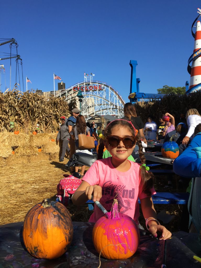 Fall Fun at Coney Island's Halloween Harvest, globetrotting mommy