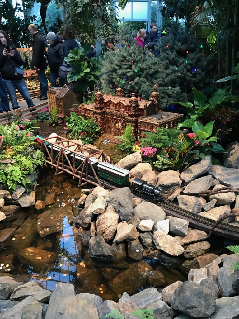 The New York Botanical Garden Holiday Train Show is great for multigenerational visitors.