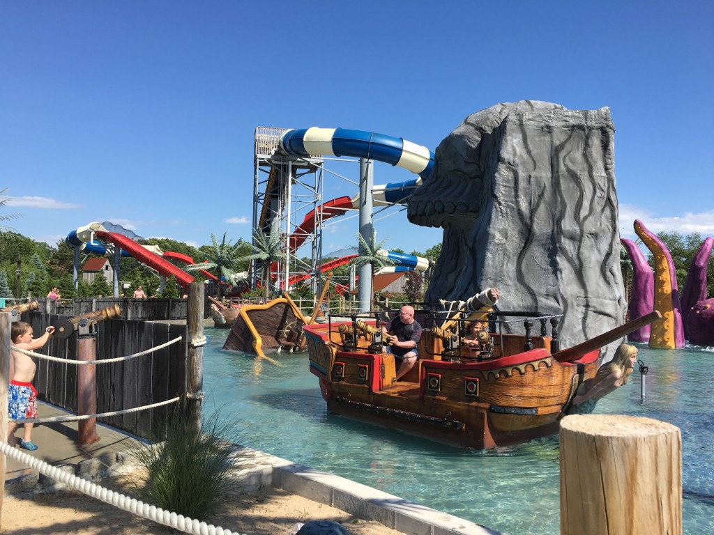 The Battle of Mutiny Bay is a great option for family fun. Splish Splash, Water Park, Long Island