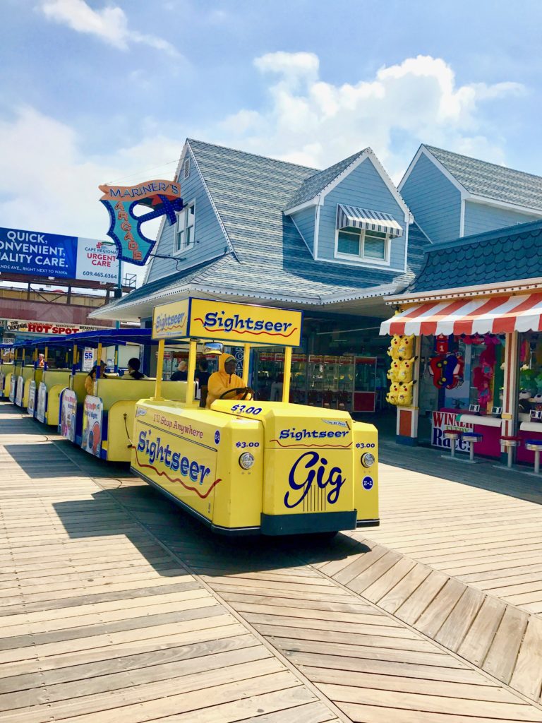 The Sightseer tram is a great way to travel the Wildwood Boardwalk. 10 Cool Things to do in Wildwood, New Jersey