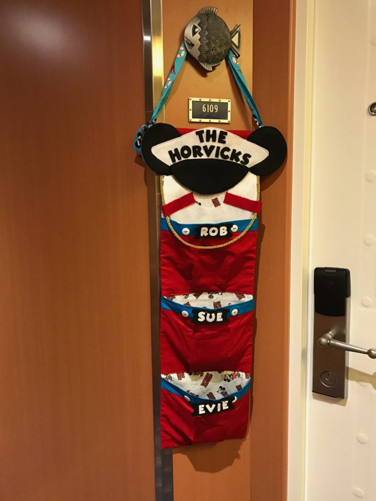 Fish Extender participants leave surprise gifts in personalized hangers outside the stateroom. 20 Things to Know Before Taking a Disney Cruise.