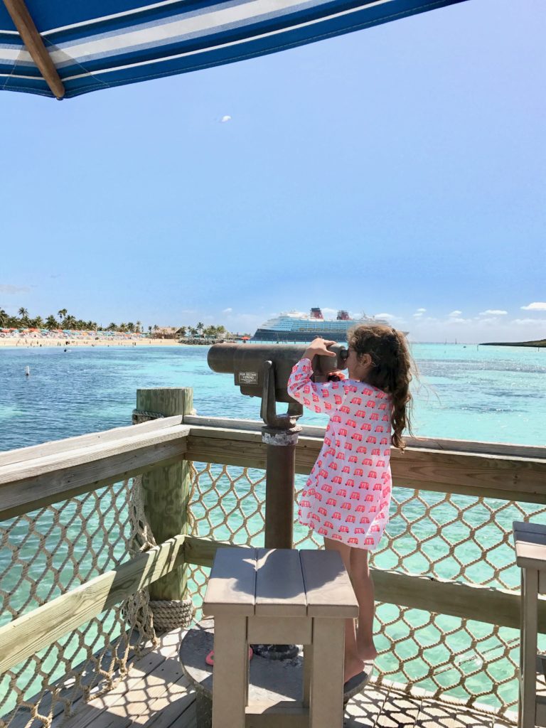 Top 11 Tips for Visiting Disney Castaway Cay. So many awesome lookout points on Disney's Castaway Cay.