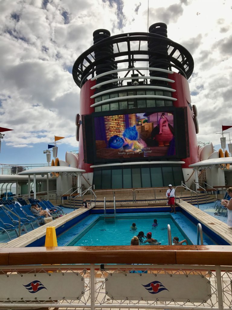 Kids and adults will love watching Disney movies out on the pool deck. 20 Things to Know Before Taking a Disney Cruise.