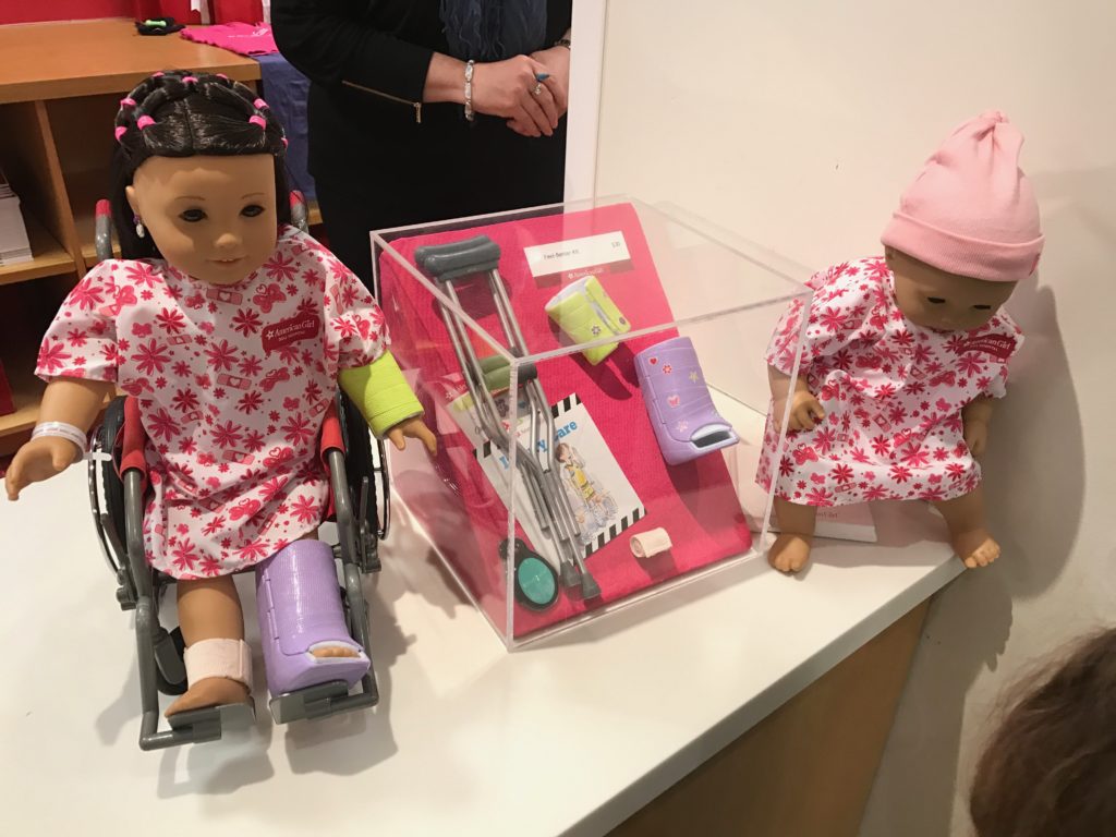 Is your American Girl Doll sick or injured? Bring her into the hospital. Tips for Visiting American Girl Place in NYC