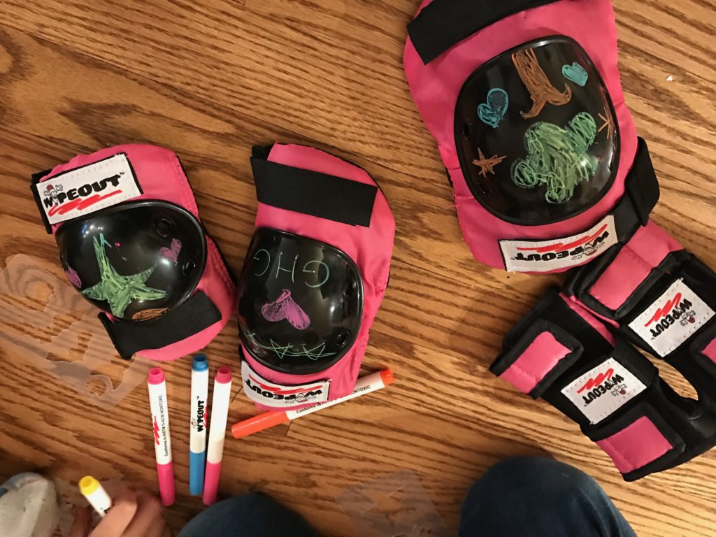 Get Crafty and Stay Safe with Wipeout Dry Erase Protective Gear