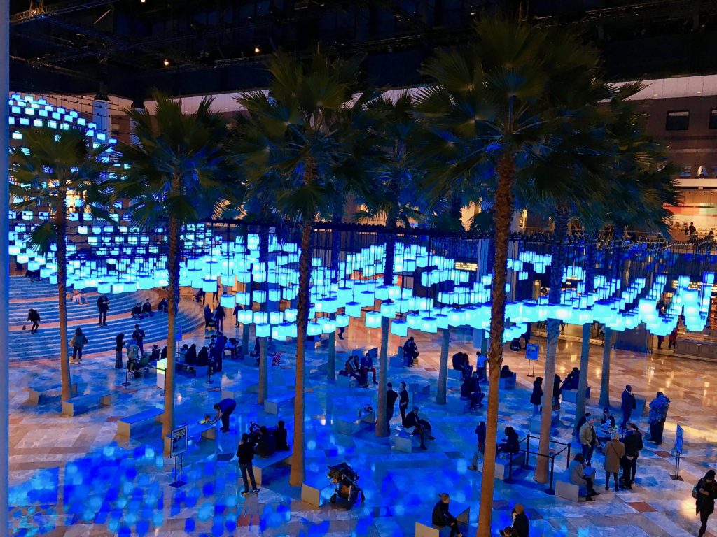 Luminaries at Brookfield Place. Staycation Family Fun at Conrad, New York