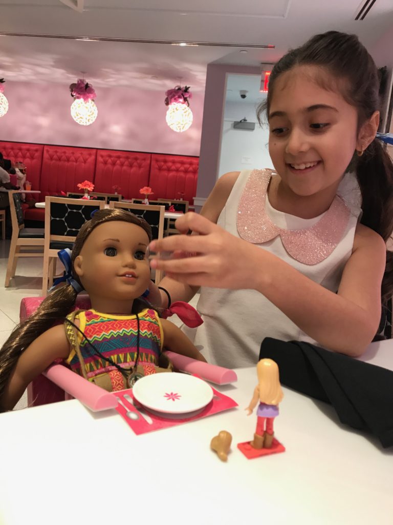 american girl doll store cafe
