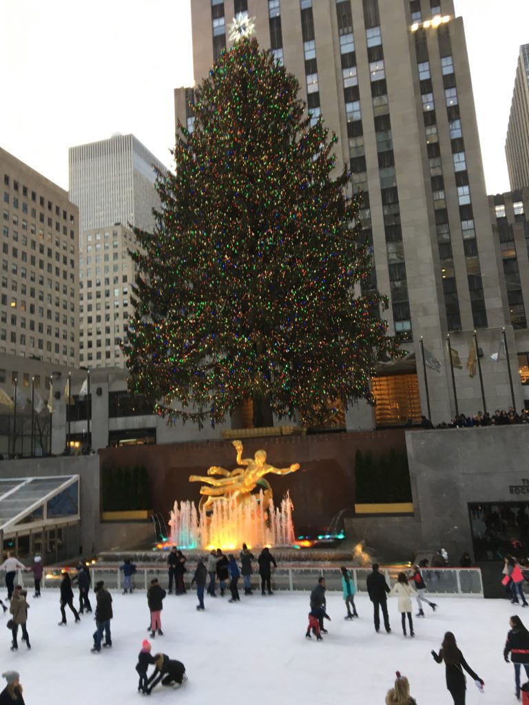 Rockefeller Center is one of the Top 10 New York City Holiday Activities for Families