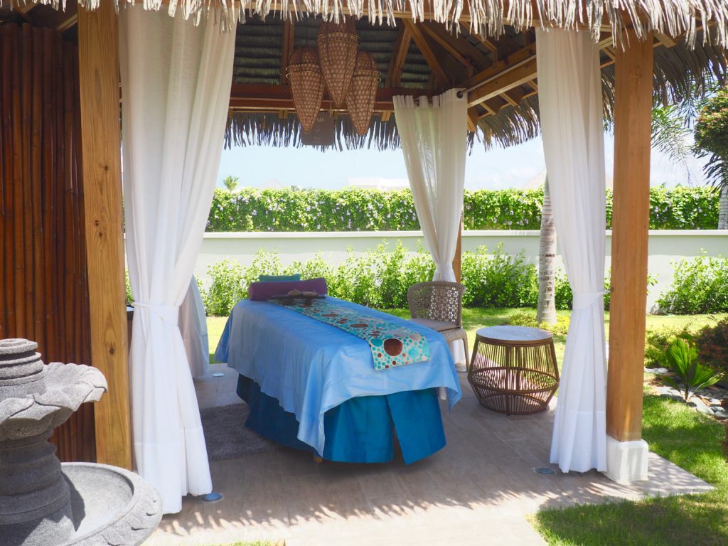 Vassa Spa features five al fresco treatment areas, globetrotting mommy, Nickelodeon Punta Cana, Family Travel, All inclusive vacations, spa