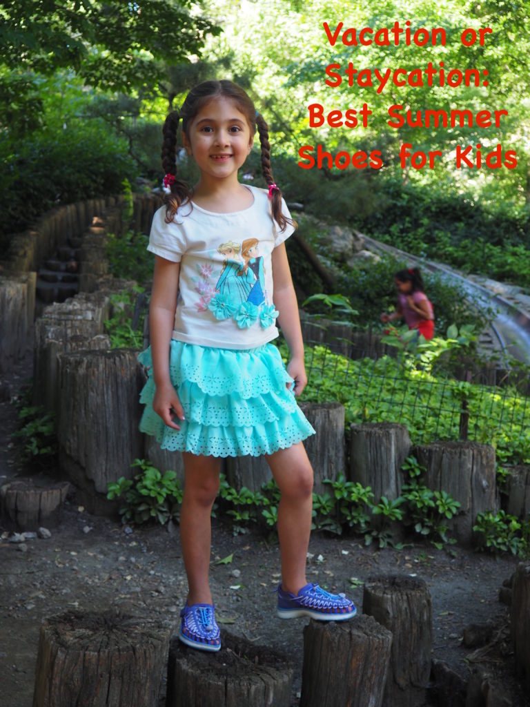 Vacation or Staycation: The Best Summer Shoes for Kids. Keen Kids UNEEK shoes are fashionable yet sturdy. UNEEK, Best Shoes for Kids, 