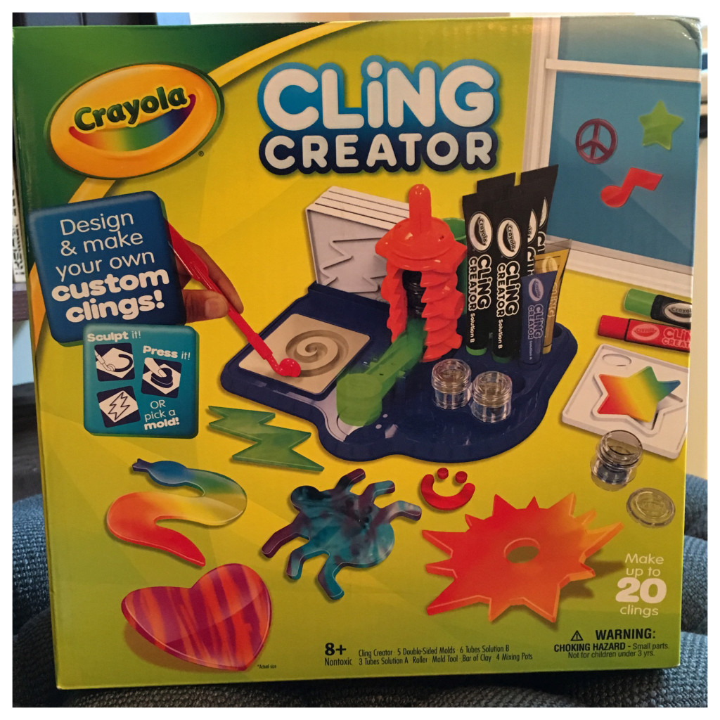 Toys That Travel: Crayola Cling Creator Review and Giveaway, Toy Review, Crayola, DIY, Crafts, Kids