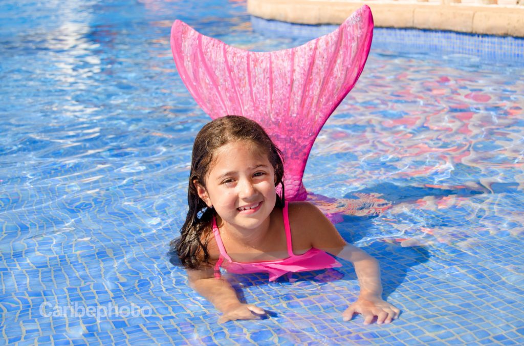 Pink Fin Fun Mermaid
