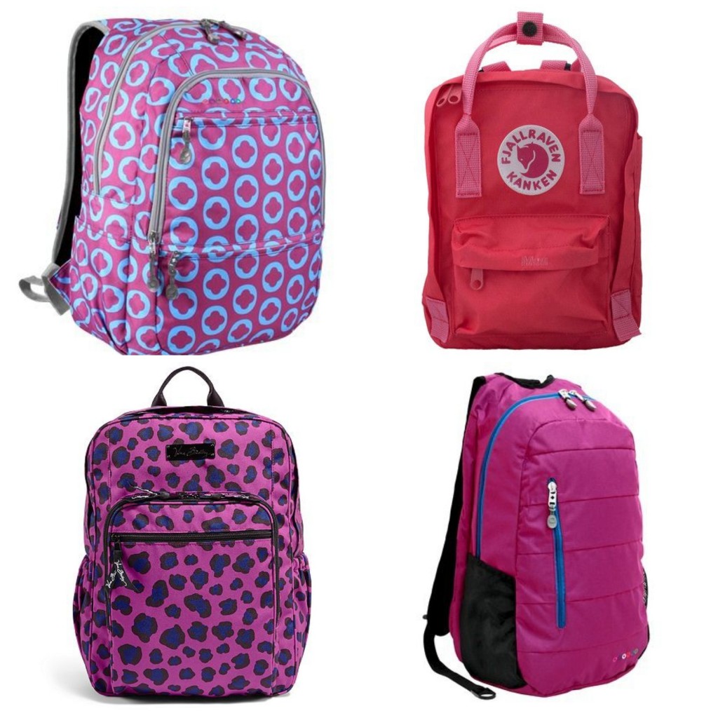 Coolest Backpacks, Back to School, Backpacks for girls, Pink Backpacks, Globetrotting Mommy