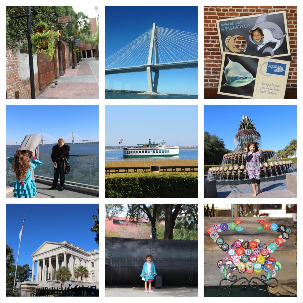 Family Friendly Charleston, South Carolina, Family Travel, Multi-generational travel, Girls Gone South, Pineapple Fountain, Charleston with Kids, Things to do in Charleston with kids