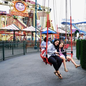 Luna Park has 30 family friendly rides.