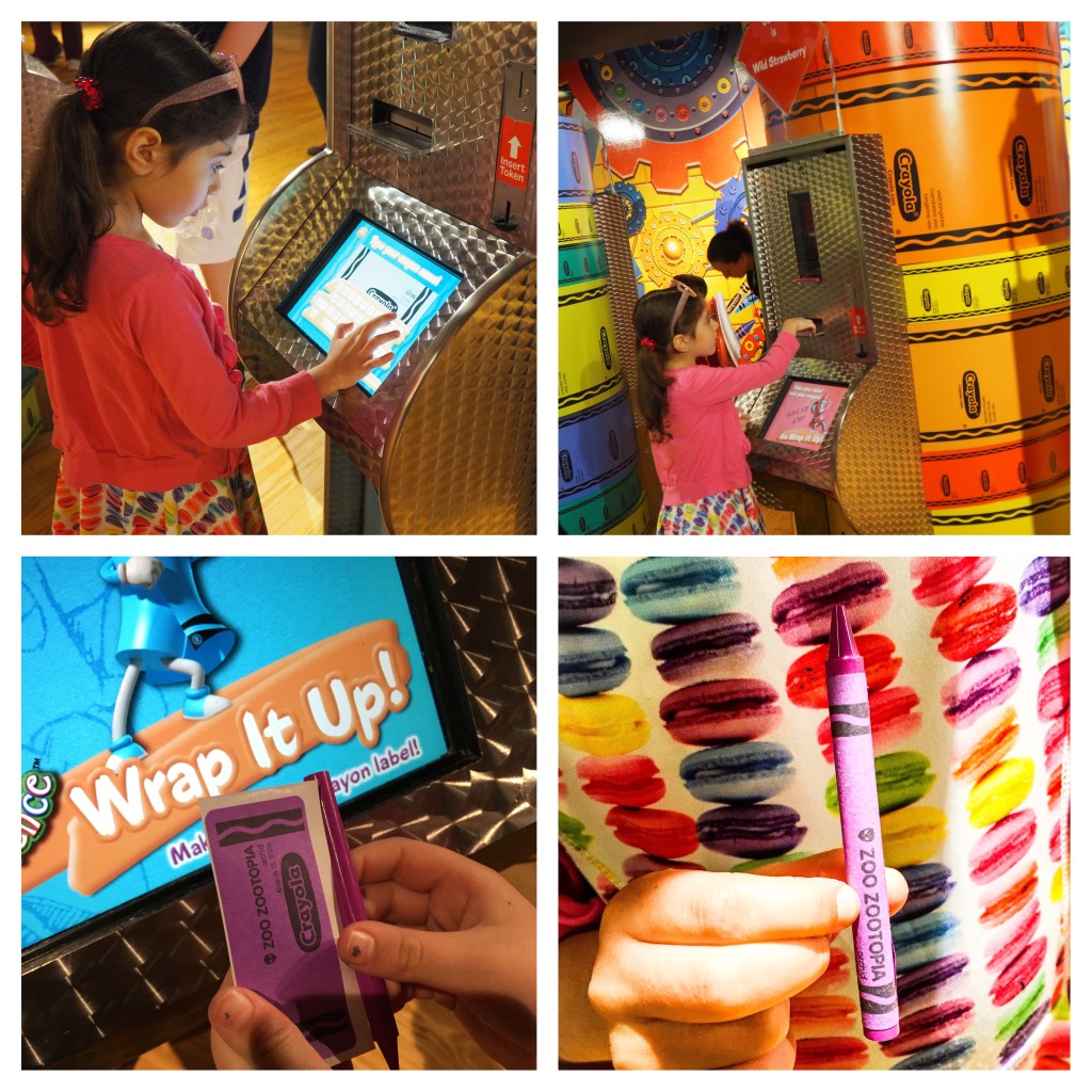 Make a personalized crayon at Wrap it Up!