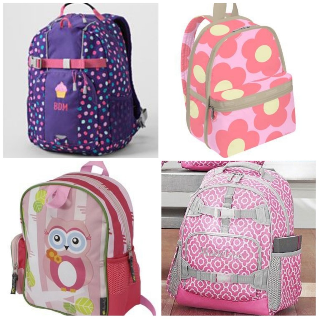 Coolest Backpacks, Back to School, Backpacks for girls, Pink Backpacks, Globetrotting Mommy