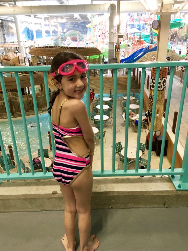 Water Parks 101: Don't forget the goggles.