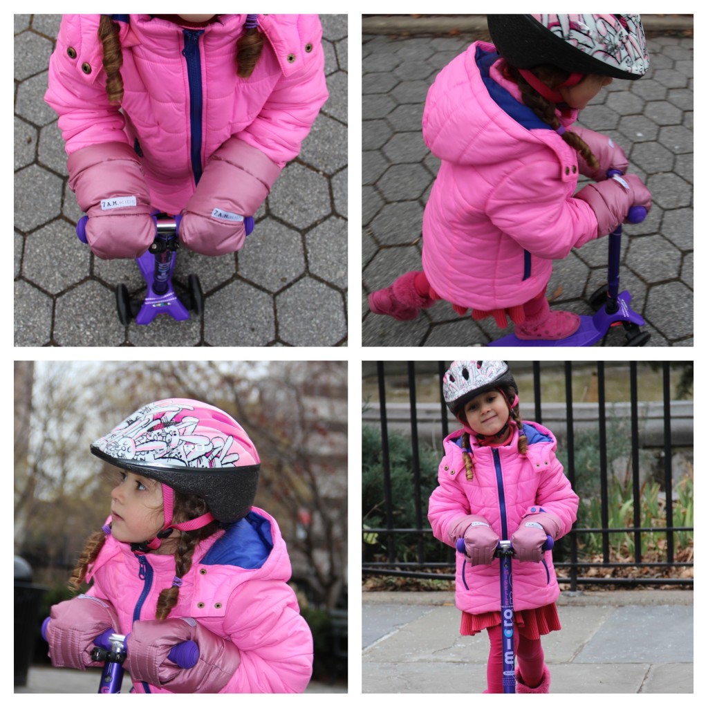7AM Enfant Kids Scooter Gloves Water-Proof Mittens for All Scooters Kids Warmmuffs Winter Hand Warmers 