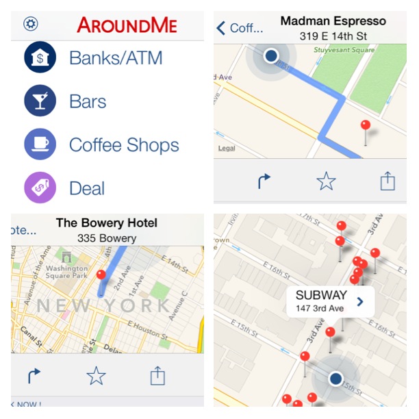 cool app, around me, around me app, app for travel, cool app for travel