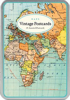 Mother's Day Gift Guide, Globetrotting Mommy, Vintage Postcards