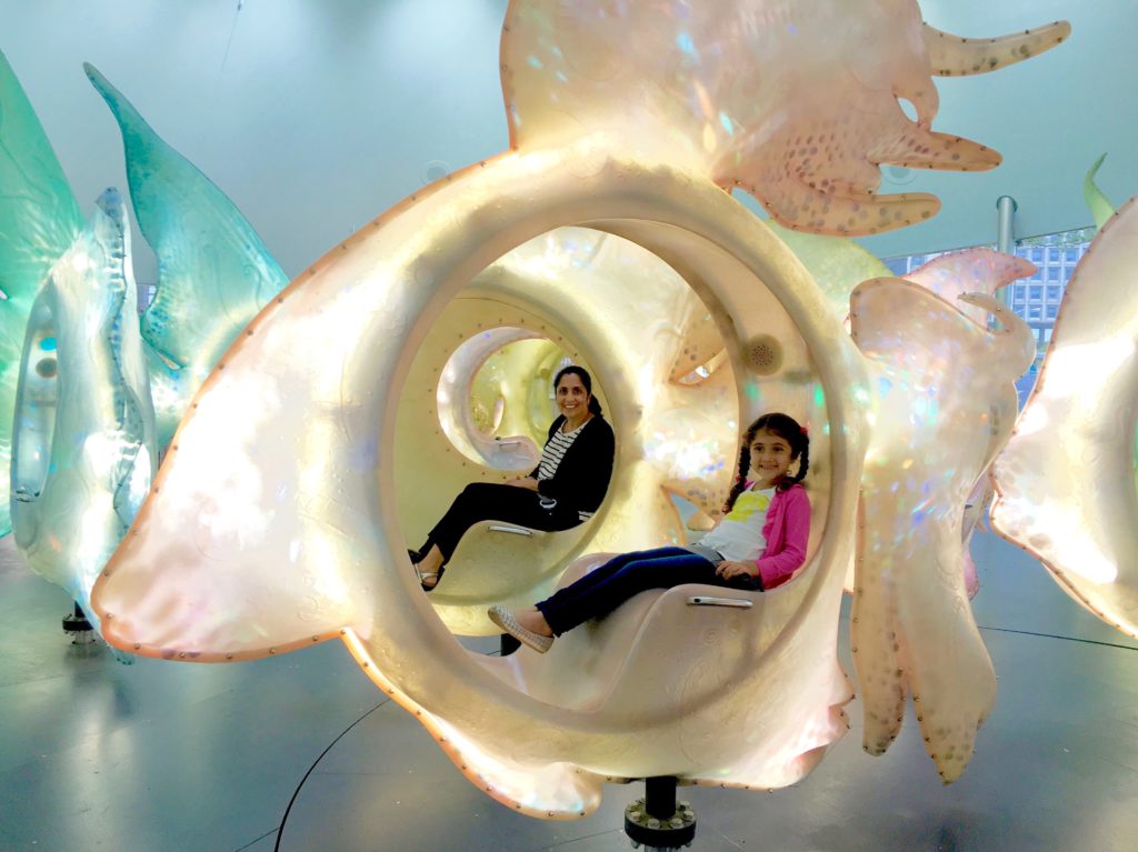 5 Awesome Things to do in NYC with Kids. The Seaglass Carousel in Battery Park.
