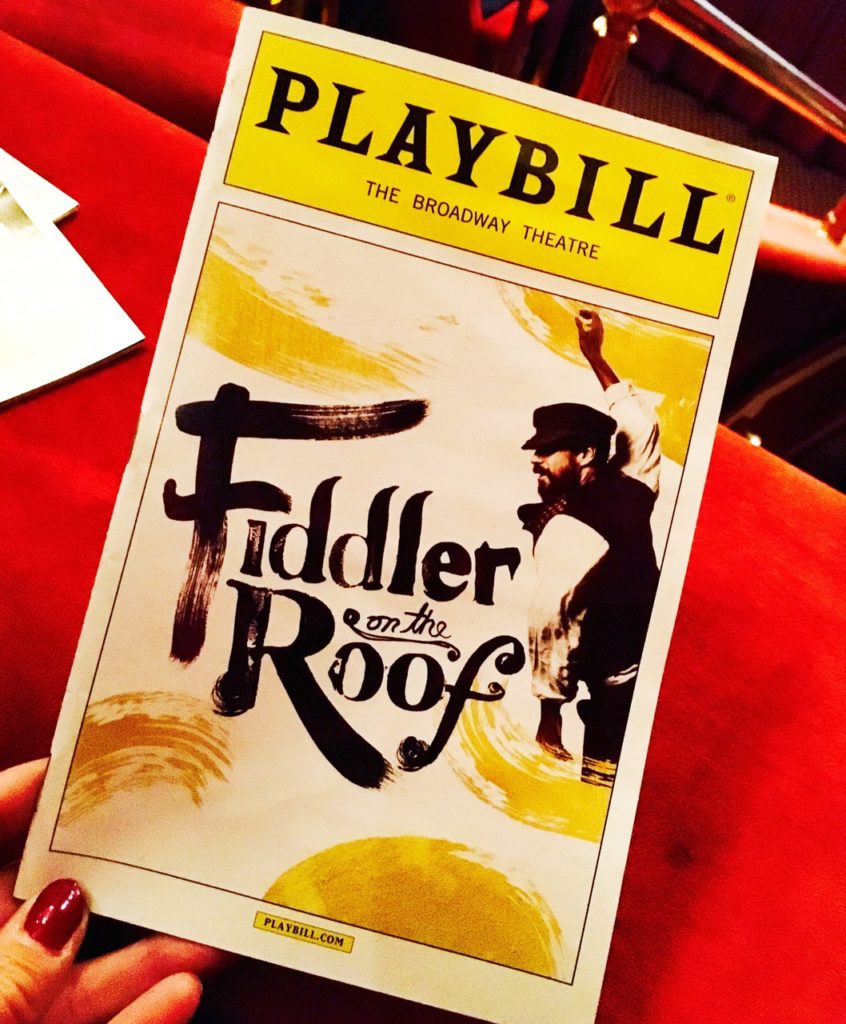6 Great NYC Shows for the Holiday Season - Fiddler on the Roof, Broadway, Musical, globetrottingmommy