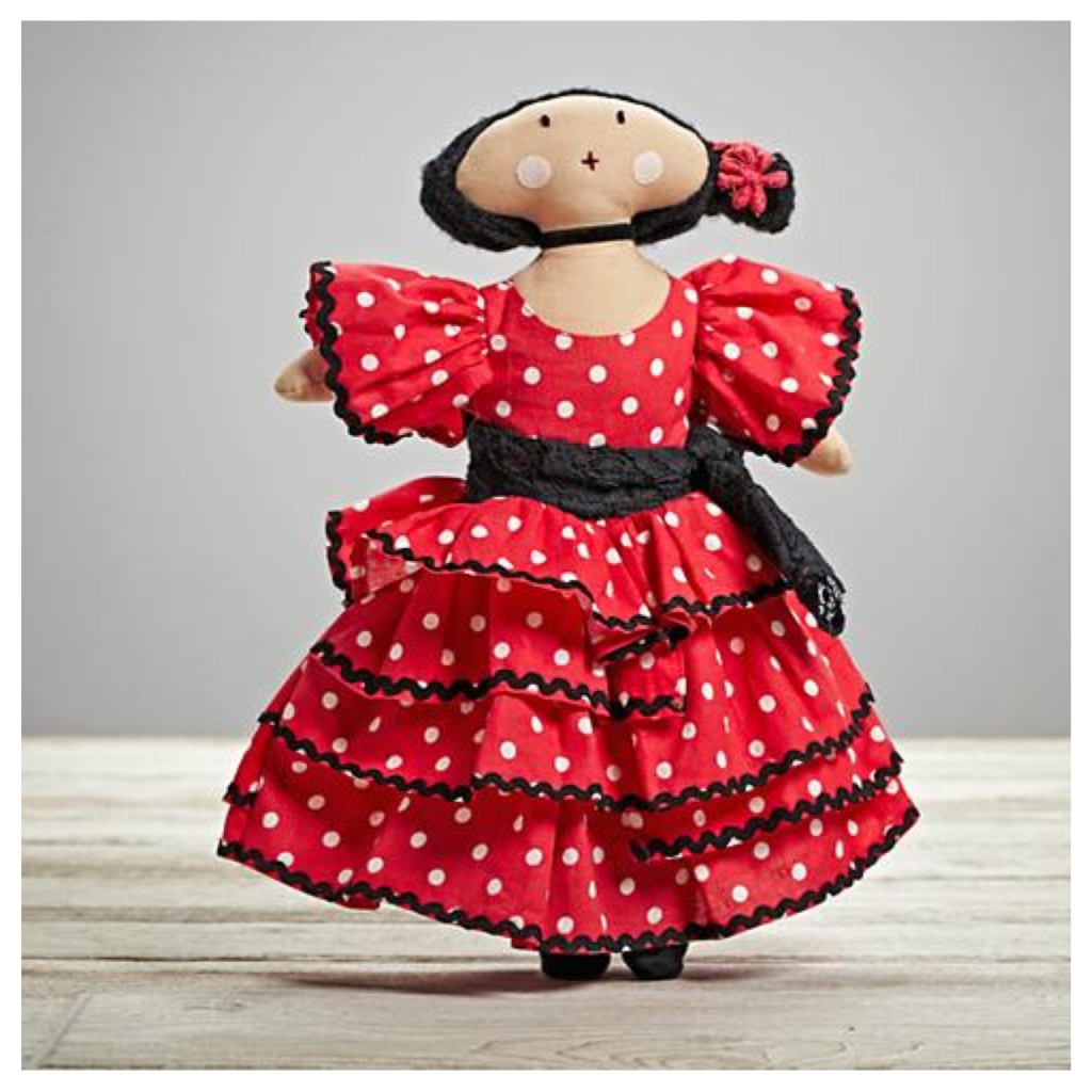 Land of Nod, Girls, Dolls, Dolls of the World, Around the world, Toys, Kids, Travel, Decor, Spain, Spanish, International Dolls