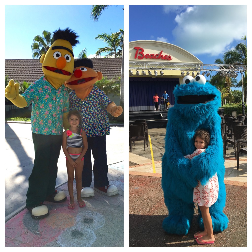 Visiting Beaches Turks & Caicos with Kids: Top 10 Sesame Street Experiences. You'll find the Sesame Street characters strolling around at Beaches Turks & Caicos.