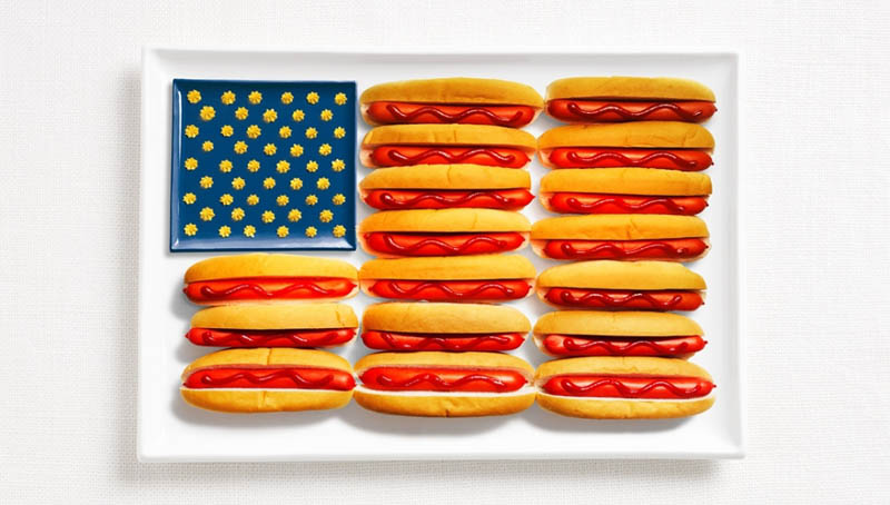 USA Foodie Flag - Globetrotting Mommy Fun Food Friday